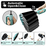 PALAY Umbrella for Rain with 20 Reinforced Ribs and Automatic One-Hand Open | 125 cm Large Coverage