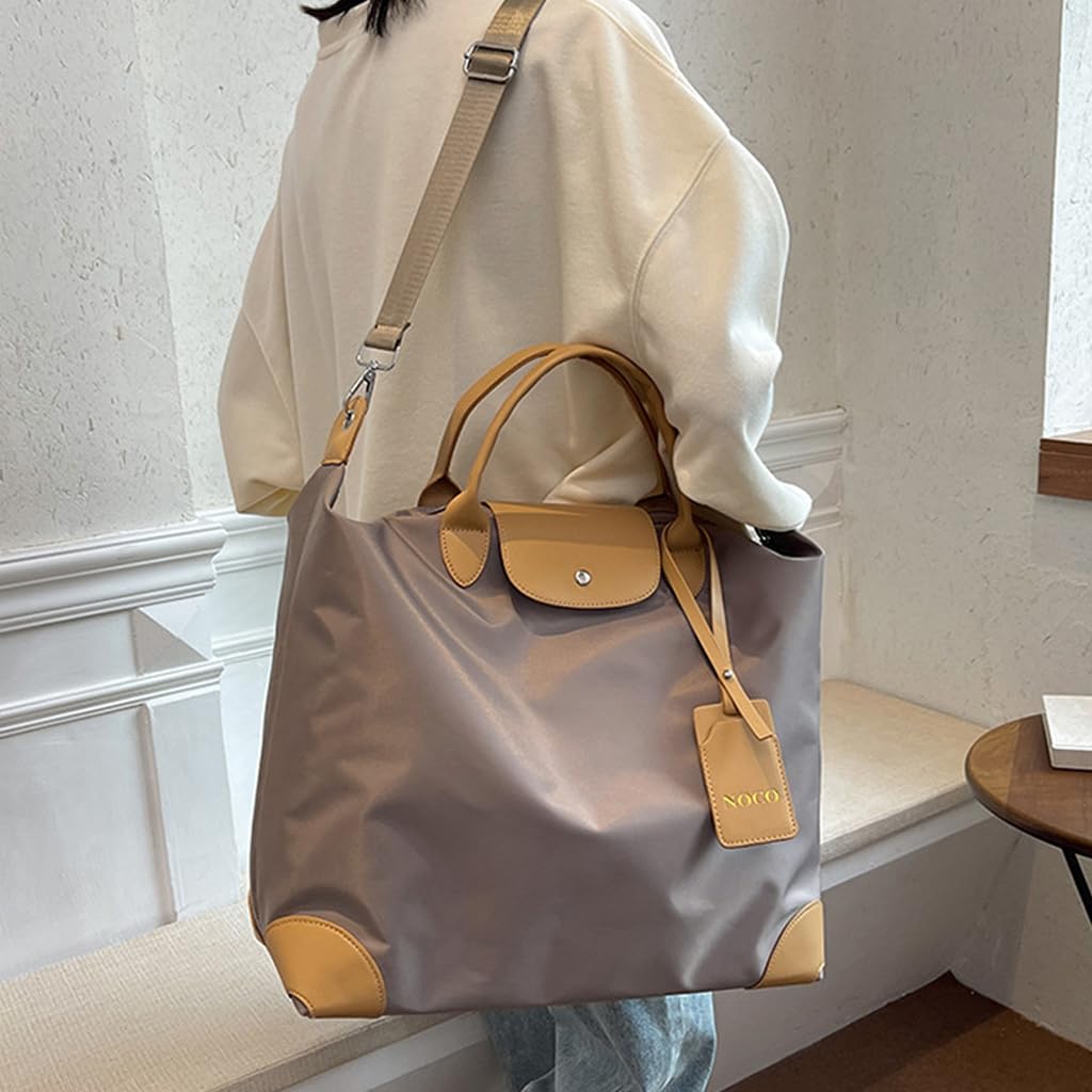 PALAY® Women Duffel Bag WaterproofTravel Bag Oxford Clothes Handbag with Shoulder Strap Fashion Women Duffel Bag Tote Bag Fitness Bag, 41x16x33cm