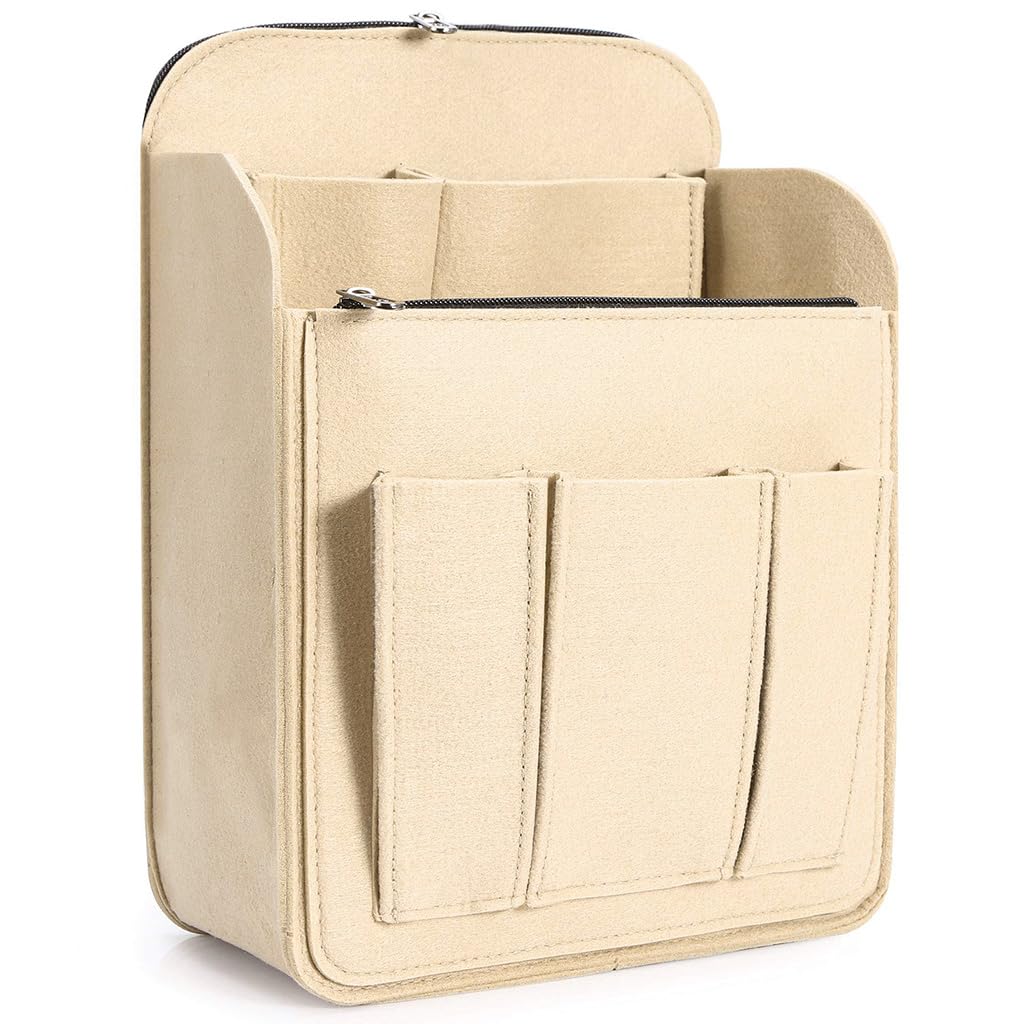 PALAY Bag Organizer Insert for Backpacks with Multi-Divider Design 24x12x30cm Felt Liner