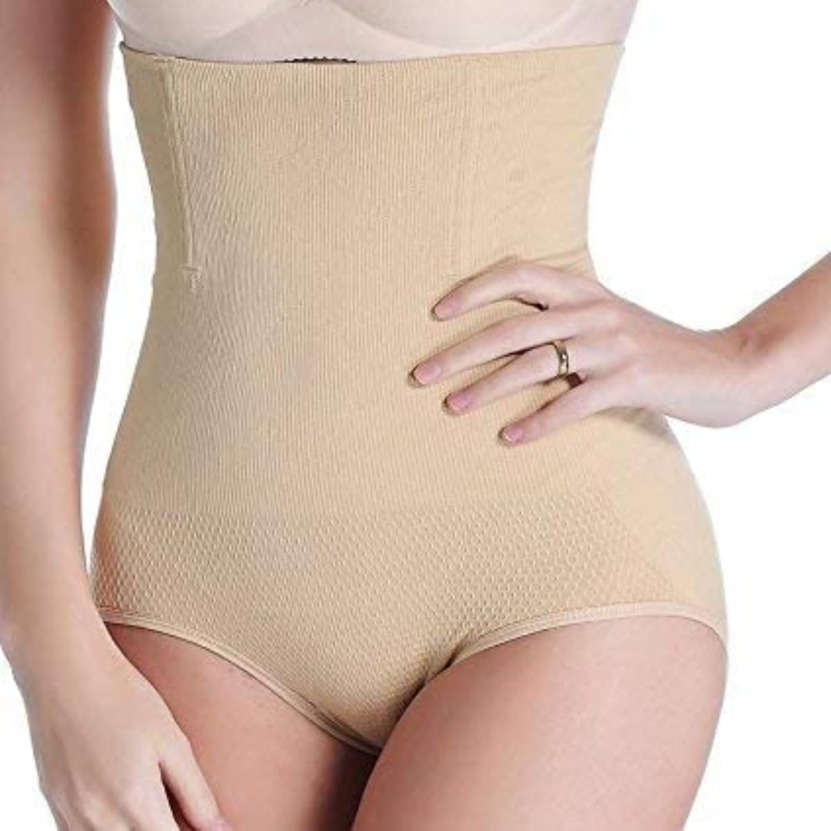 PALAY Body Shaper Waist Trainer for Everyday Use with Butt Lifter and Seamless Thong | Fits 55–65 kg