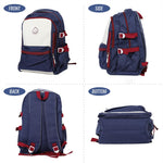 PALAY School Backpack for Women and Girls with Dual Main Compartments and Padded Straps | Lightweight Nylon Design for Travel and Study