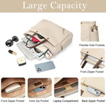 PALAY Tote Bag for Daily Use with Removable Strap and Multi Pocket 16.5 in Design | Waterproof Oxford Cloth Handbag for Women