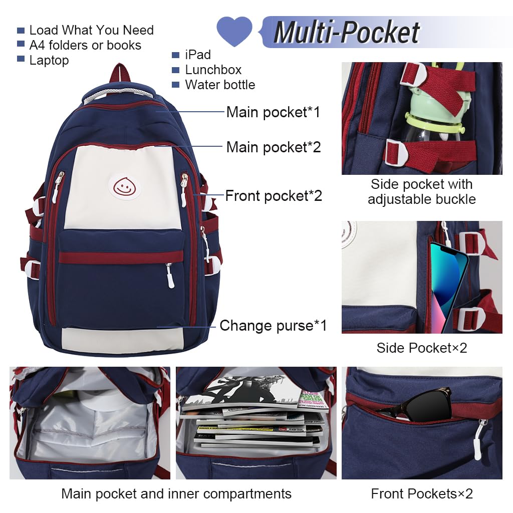 PALAY Kpop BTS Backpack for Boys with Cute Rabbit Ears featuring 55L Capacity | Black