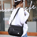 PALAY® Women Shoulder Handbag Roomy Multiple Pockets Bag Ladies Crossbody Purse Fashion Tote Top Handle Satchel