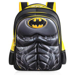 PALAY® School Kids Backpack 3D Cartoon Batman Print Hard Shell Backpack Lightweight School Backpack Padded Shoulder Strap And Lift Handle Waterproof School Backpack School Gift for Kids 6-10 Years Old