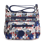 PALAY® Women Crossbody Bag Waterproof Nylon Multi-Layer Crossbody Bag Casual Satchel Bag Shoulder Bag Messenger Bag Travel Crossbody Bag