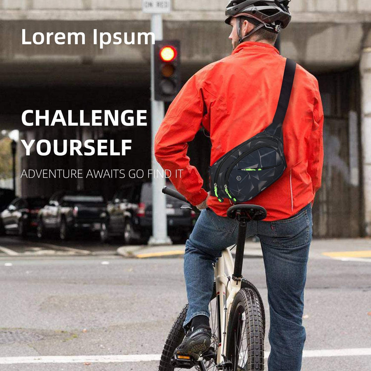 PALAY® Waist Bag for Unisex, Stylish Chest Fanny Pouch Belt Sport Bag for Travel, Running, Outdoor, Sports & Cycling for Men & Women