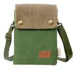 PALAY® Sling Bag For Women Canvas Mini Mobile Pouch Credit Card Fashion Shoulder Bag Crossbody Bags For Women Wallets with Detachable Shoulder Strap