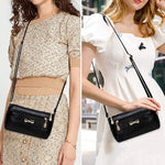 PALAY Crossbody Bag for Women with Smooth Zipper and Adjustable Straps | Soft PU Leather 200g