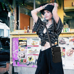 PALAY® Small Crossbody Phone Bag for Women Mini Wallet Shoulder Crossbody Phone Bag with Earphone Cable Hole Wallet Clutch Bag for Women, Black