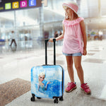 PALAY Kids Travel Luggage for Trips with 20 in Capacity Combination Lock and PC Shell | Elsa Design