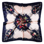 PALAY® Women's 35" Satin Square Silk Like Hair Scarves and Wraps Headscarf for Sleeping, Soft and Comfortable Polyester Silk with Satin Luster and Gorgeous Colors