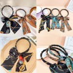 PALAY® 3Pcs Floral Headbands for Girls Chic 2 in 1 Ribbon Head Bands for Hair Braiding Countryside Style Floral Ribbon Hair Braiding Headband Chic Girls Headband Fashion Hair Accessories