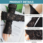 PALAY Arm Sleeves for Women featuring Floral Lace UV Protection | 1 Pair 3PCS Breathable