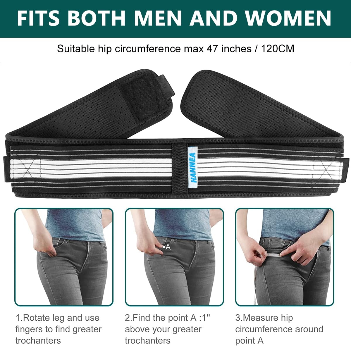 HANNEA® SI Joint Support Belt