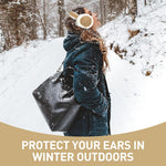 PALAY® Winter Ear Muff Thermal Plush Women Ear Muff Stylish Outdoor Winter Ear Muffs Cute Winter Ear Muff for Women Winter Gift for Girls