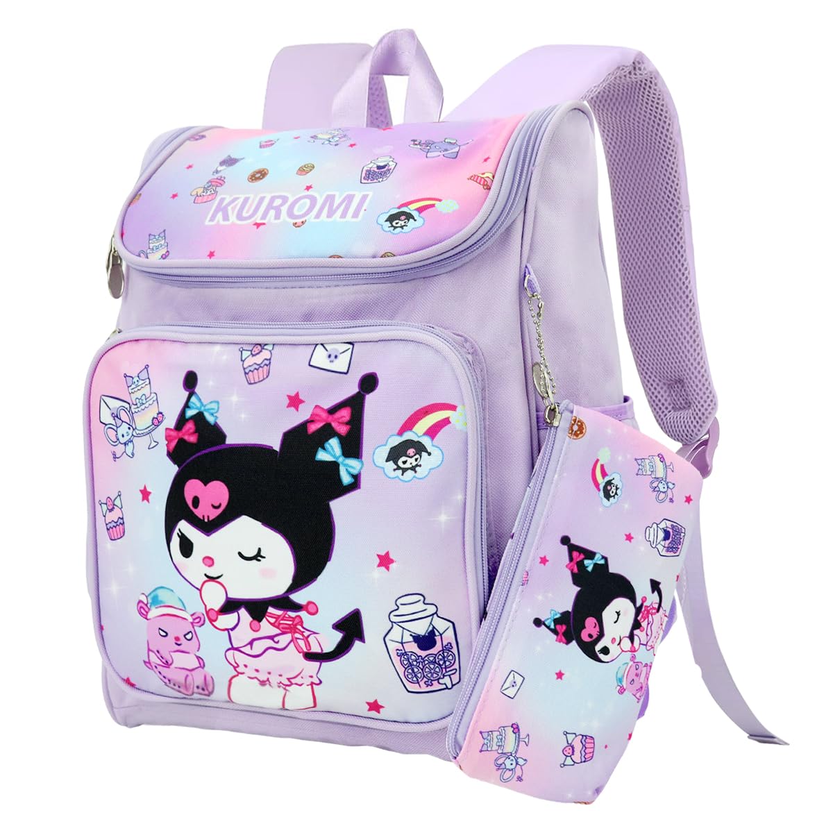 PALAY School Backpack for Girls with Ergonomic Back Support and Waterproof Nylon Design