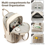 PALAY Laptop Backpack for Travel and School featuring USB Charging Port and Oxford Cloth Design