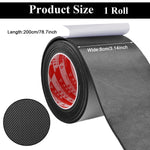 PALAY® Shoe Sole Repair Tape EVA Self Adhesive Shoe Sole Repair Patch Anti-slip Texture Design DIY Shoe Sole Repair Tape Cuttable Shoe Sole Repair Patch Sole Replacement Patch for Leather Shoes