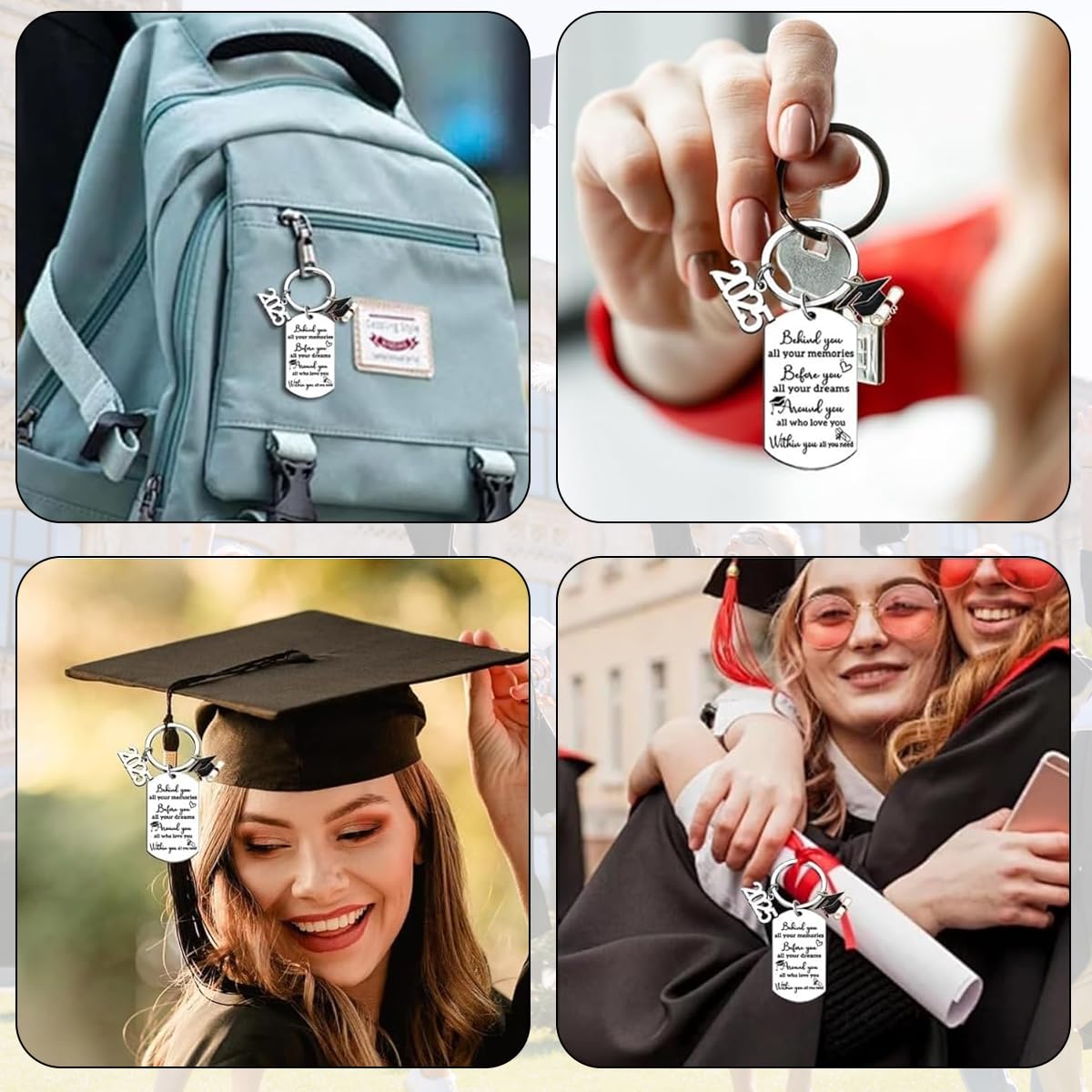PALAY Graduation Keychain for 2025 Class Gifts and Souvenirs | University College Students