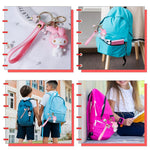 PALAY Keyrings featuring Kawaii Sanrio Melody and Kuromi PVC Charms | Cute Gift for Girls