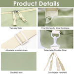 PALAY Travel Duffle Bag for Women with Shoe Compartment and Multi Pockets | Corduroy Tote