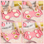 PALAY® Dumpling Maker Machine, Kitchen DIY Manual Dumpling Machine Mold, Foldable Dumpling Machine for Kitchen