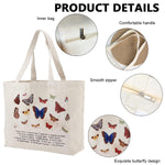 PALAY tote handbags for women featuring 15x16 in spacious zip pocket design and sturdy canvas