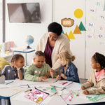 PALAY® Cute Kitty Kawaii Stationery Set, 12Pcs Sanrio Stationery Stuff Gift Set Including Drawstring Bag Coin Wallet Bracelet Keychain Necklaces Button Pins Stickers Lanyard for Kids Adults