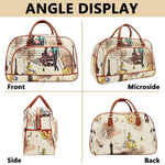 PALAY® Duffle Bags Travel Bags for Women PU Waterproof Large Travel Duffel Bag Carry on Shoulder Bag with Shoulder Strap Carry On Bag for Trip