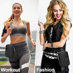 PALAY Leg Bag for Women featuring Adjustable Quick Release Buckle and PU Leather | Compact Multi Pocket Design