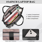 PALAY Laptop Bag for Office and Travel 15.6 Inch with Insulated Waterproof Compartment