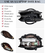 PALAY Tote Bag for Women with 48×32×18cm Size and Insulated Lunch Compartment | Shoulder and Hand Carry for Work or Travel