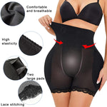 PALAY Hip Pads for Women with 2 pcs Hip Insert Pads and Dacron Fabric | Black XL Shapewear