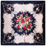 PALAY Satin Square Silk Like Hair Scarf for Women 35 x 35 in | Soft Polyester Wrap