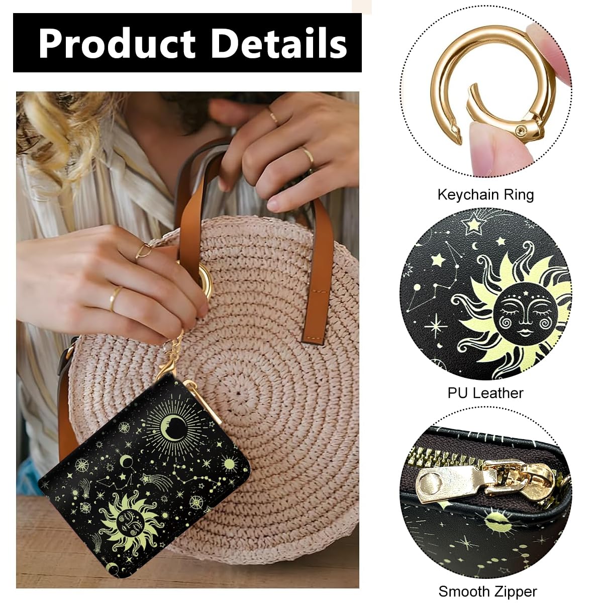 PALAY Credit Card Holder Wallet for Women with 12 Slots and Dual Cash Compartments | PU Leather 11×8×2.5 cm Design