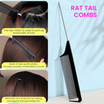 PALAY Hair Elastics Rubber Bands for Women and Girls featuring 2000pcs Colorful Set with Comb and Styling Tools | Ideal for Ponytails and Braids