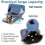 PALAY Handbags for Women with 35×12×32 cm Large Capacity and Detachable Shoulder Strap | Canvas Tote Bag for Daily Use