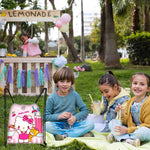 PALAY® Cute Kitty Kawaii Stationery Set, 12Pcs Sanrio Stationery Stuff Gift Set Including Drawstring Bag Coin Wallet Bracelet Keychain Necklaces Button Pins Stickers Lanyard for Kids Adults