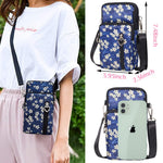 PALAY® Small Crossbody Sling Bag Combo for Women & Girls, 3-Layer Multifunctional Phone Purse with Bow, Travel Sport Mobile Pouch, Shoulder Bag for Journaling, DIY, Crafts, Planners