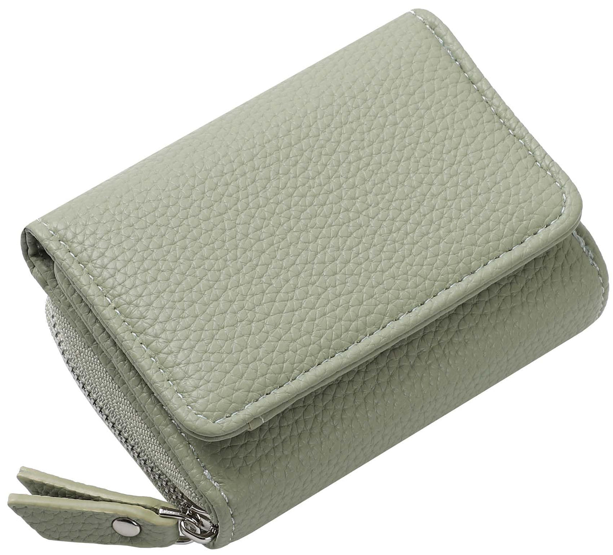 PALAY® Women Small Leather Purse Women Purse Mini Card Bag Fashion PU Multi Compartments Coin Bag Cash Bag, 10x8x4cm