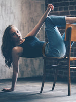 PALAY Studded Belt for Women and Men with Jeans Jacket Chains | Black PU Leather 110cm