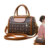 PALAY Handbag for Women with Vintage Print and Multi Layer Compartments | PVC Shoulder Bag