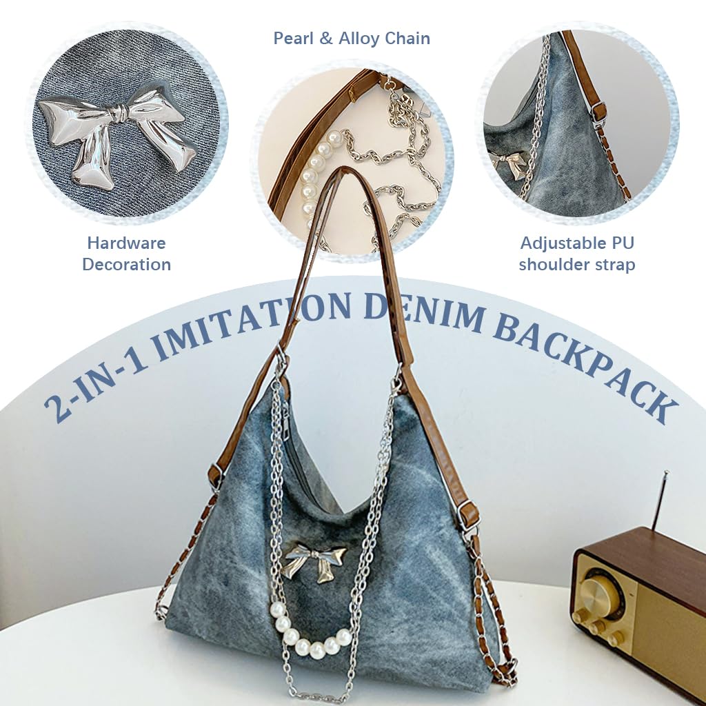 PALAY Shoulder Bag for Women with Convertible 2 in 1 Backpack Design and PU Material | Chic Everyday Tote