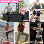 PALAY Slim Running Belt Bag for Workouts and Travel featuring 360° Open Pocket | 2PCS