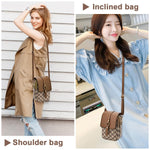 PALAY Sling Bag for Women with Multi Layered Design and 5×2.75×7.8 in Size | Brown PU Leather Crossbody Phone Purse