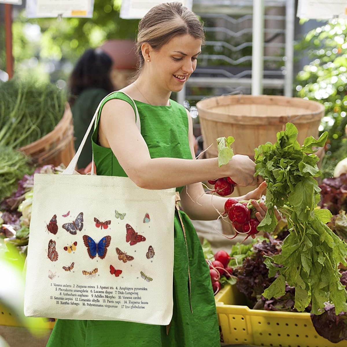 PALAY tote handbags for women featuring 15x16 in spacious zip pocket design and sturdy canvas