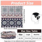 PALAY Hijab Caps for Women featuring Two Openings 27x28cm Stretch Polyester Spandex | Floral Slouchy Beanie for Chemo and Everyday Wear
