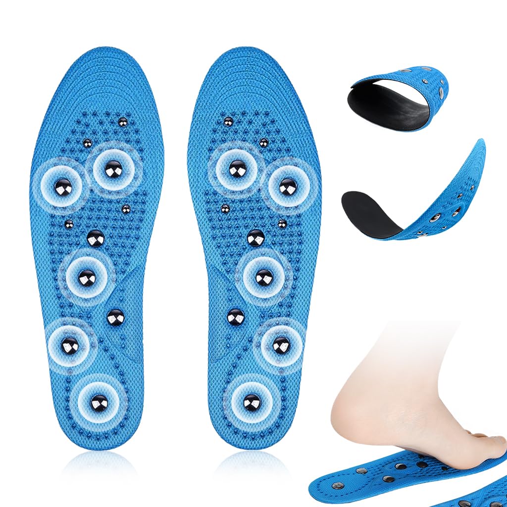 PALAY Acupressure Insoles for Daily Foot Massage with Magnet Nubs & EVA Material | EU 35-40