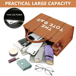 PALAY PU Tote Bag for Women with Detachable Shoulder Strap 27.5×10.5×22cm | 3 PCS Set